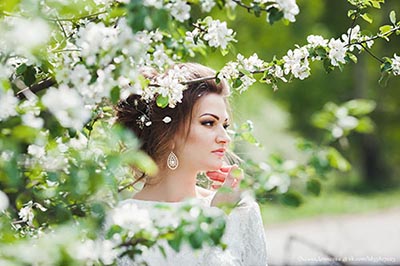 фотосессия в саду