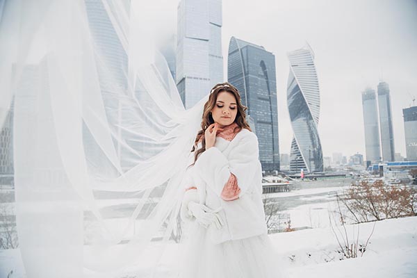 фотосъемка свадьбы  Москва Сити