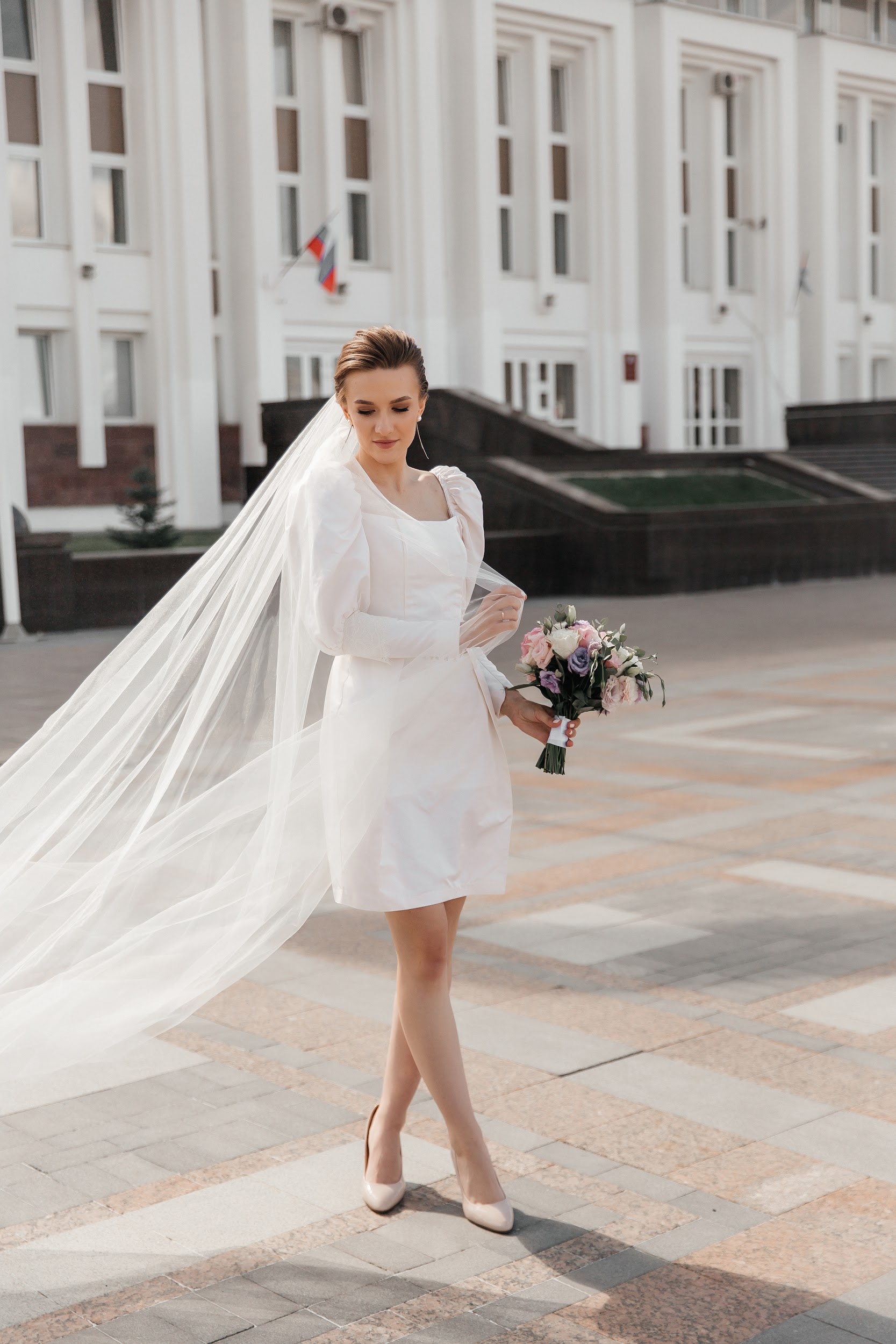 Свадебная фотосессия невесты