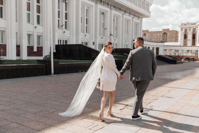 Фотосессия свадебной прогулки