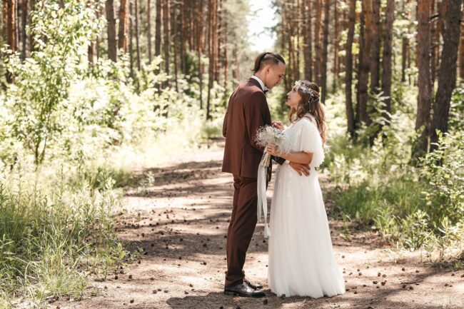 места для прогулок на свадебной фотосессии